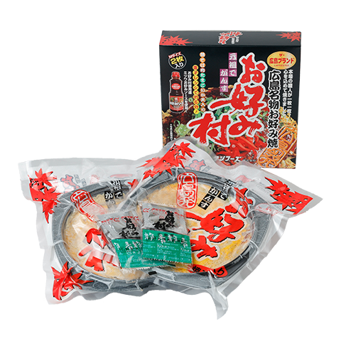 ＜送料込＞冷凍お好み焼「お好み村」250g(2枚入り)